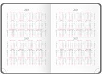 Ежедневник недатированный, кожзам OfficeSpace "Elastic band" A5 136 л