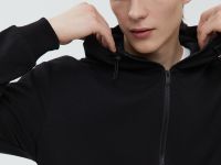 Худи на молнии свободного силуэта