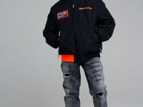 Куртка текстильная с полиуретановым покрытием для мальчиков