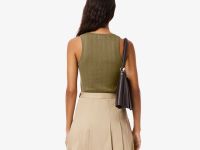 Женский спортивный топ Lacoste из смеси органического хлопка