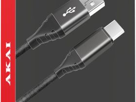 Кабель Akai CBL208 USB/microUSB 1 м Чёрный