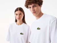 Хлопковая футболка Lacoste унисекс