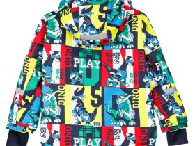 Куртка текстильная с полиуретановым покрытием для мальчиков