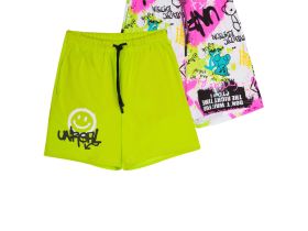 Шорты трикотажные для девочек, 2 шт в комплекте