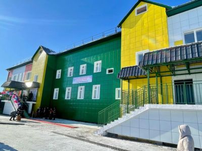 Новый двухэтажный детский сад открыли в якутском селе Кобяй