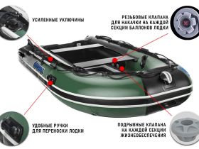 Лодка ПВХ STORMLINE Adventure Standard 430 (2024)