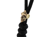 Бронзовая бусина Джокер с темляком