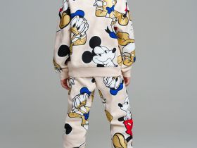 Комплект трикотажный для девочек: толстовка, брюки