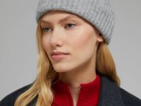 Шапка с подшерстком енота