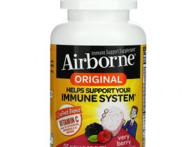 AirBorne, Оригинальная добавка для поддержки иммунитета, ягоды, 96 жевательных таблеток
