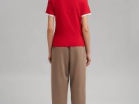 Футболка облегающего кроя из хлопкового джерси