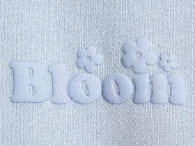 Футболка с принтом для девочек, Голубой