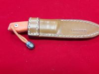 Нож с фиксированным клинком LionSteel M1 GOR, сталь M390, рукоять G10, оранжевый