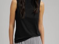 Брюки-палаццо с эластичным поясом