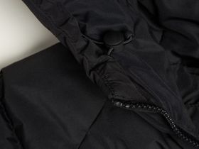 Пуховик для девочек, Черный