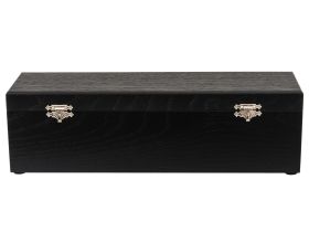 Подарочная шкатулка для ножа с двойным дном, дуб, лак