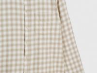Рубашка в клетку, Бежевый