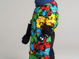 Зимний комбинезон из мембранной ткани для мальчика