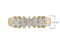 Кольцо из желтого золота э0312кц02159600