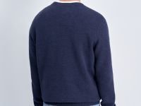 Джемпер из хлопка прямого силуэта