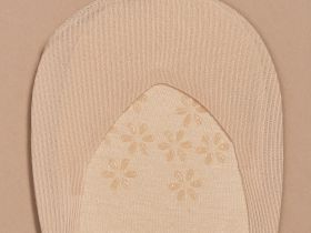 Следки Socks, бежевые/черные