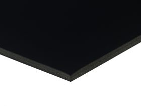 Пенокартон "Сонет" черный, 70х100 см, толщина 0,5 см