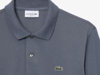 Оригинальная мужская рубашка-поло Lacoste L.12.12 с длинным рукавом