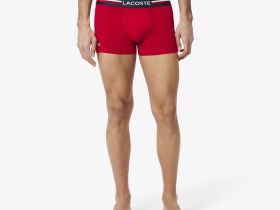 Мужское хлопковое нижнее бельё Lacoste (3 ед.)