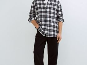 Свободные джинсы Bow, Серый