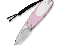 Складной нож CIVIVI Purr, сталь Nitro-V, рукоять G10, розовый