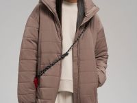 Стеганая куртка с искусственным утеплителем