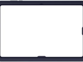 Чехол Samsung Frame Cover Tab S11 Ultra синий