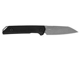 Нож с фиксированным клинком Kershaw Mini Iridium Fixed Blade, сталь D2, рукоять микарта, черный