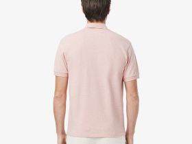 Мужское поло L.12.12 из меланжевой ткани