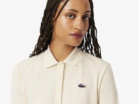 Женское поло Lacoste стандартного кроя