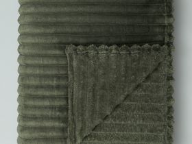 Плед Soft strip, зеленый