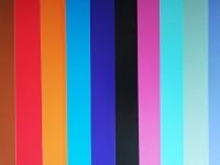 Набор для детского творчества из цветного мелованного двухстороннего картона Лилия Холдинг "Хитрец"