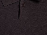Вязаный джемпер-поло, Коричневый
