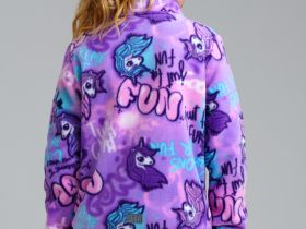 Куртка трикотажная для девочек