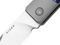 Складной нож Kizer Little Grand, сталь M390, рукоять титан/тимаскус, лимитированная версия