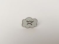 Значок эмалированный "Тучка"