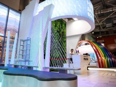 Фото: экспозиция «Мы - Дальний Восток» на выставке-форуме «Россия»