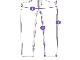Брюки текстильные джинсовые утепленные флисом для девочек