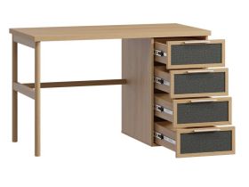 Письменный стол Флавир 120x60 Рогожка Графитовый