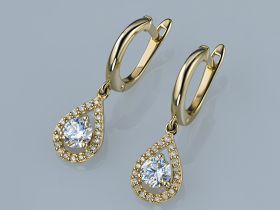 Серьги из желтого золота э0312сг06162800_white