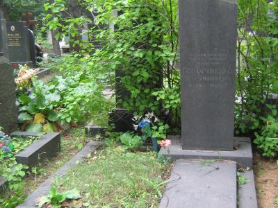 Могила - Говоруненко Петр Дмитриевич (1902-1963), Герой Советского Союза