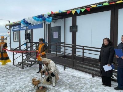 В селе Аппаны Намского района за короткий срок построили новую врачебную амбулаторию