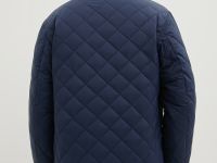 Утепленная стеганая куртка-бомбер