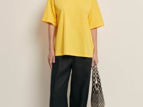 Оверсайз футболка из хлопка