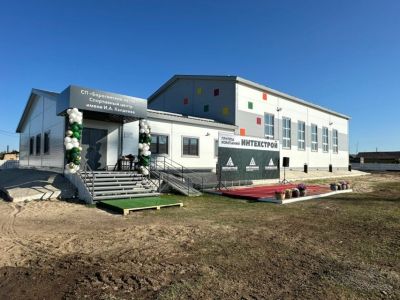 Новый спортивный зал построили в селе Тумул Якутии